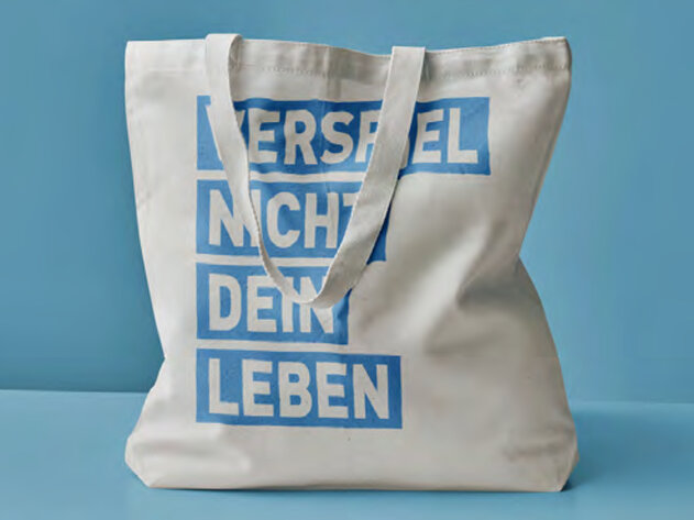 Ansicht einer Tragetasche aus dem Webshop